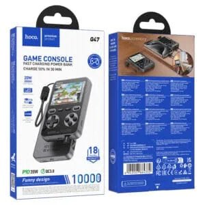 מטען נייד 10,000mAh 20W עם קונסולת משחקים מובנית Hoco Q47 - hoco - vaod