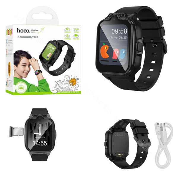 שעון חכם לילדים עם שיחות וידאו וקישוריות 4G HOCO Y104