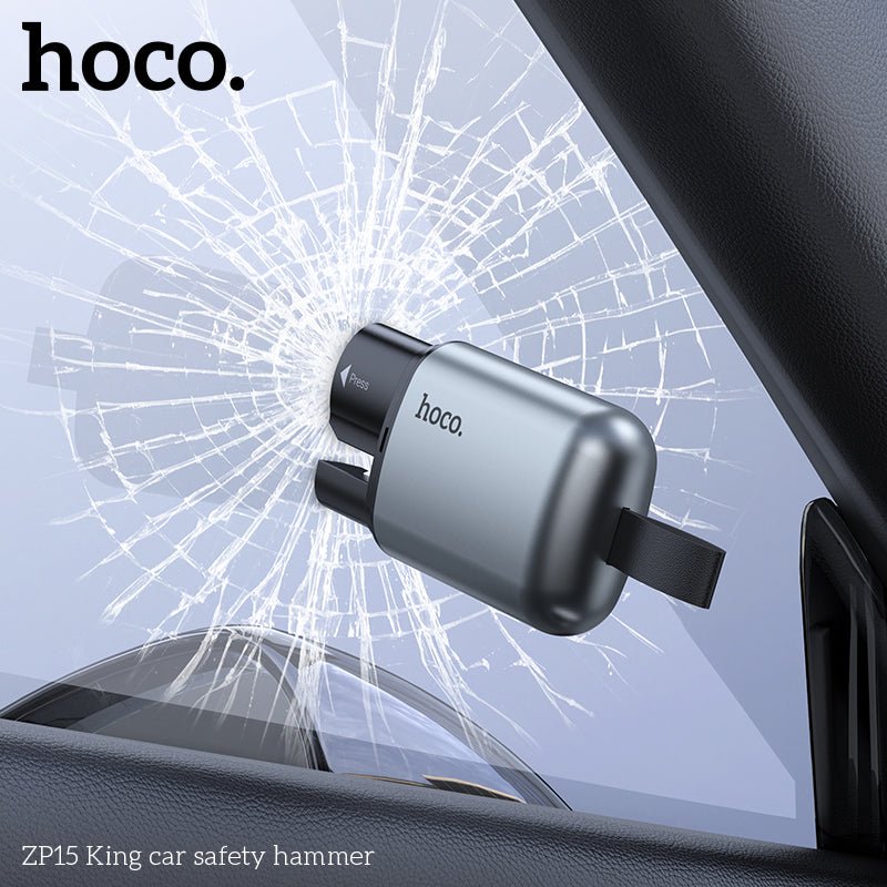 כלי חילוץ וחירום לרכב 2 ב - 1 HOCO ZP15 - hoco - vaod