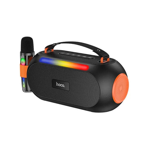 בידורית קריוקי עוצמתית 30W עם מיקרופון אלחוטי HOCO DS64 - hoco - vaod