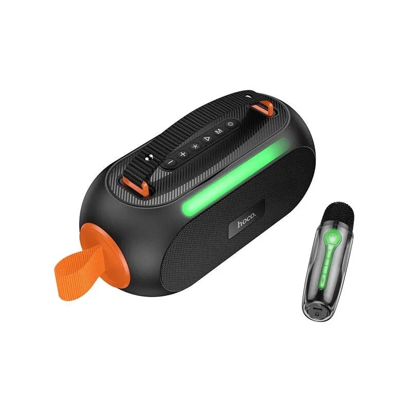 בידורית קריוקי עוצמתית 30W עם מיקרופון אלחוטי HOCO DS64 - hoco - vaod