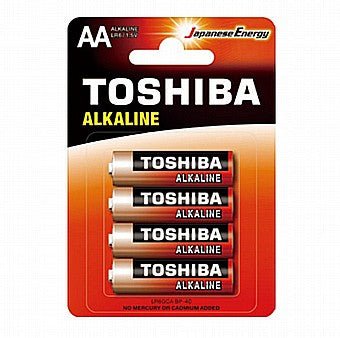 מארז 4 סוללות Toshiba AA - hoco - vaod