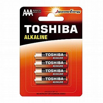 מארז 4 סוללות Toshiba AAA - hoco-vaod