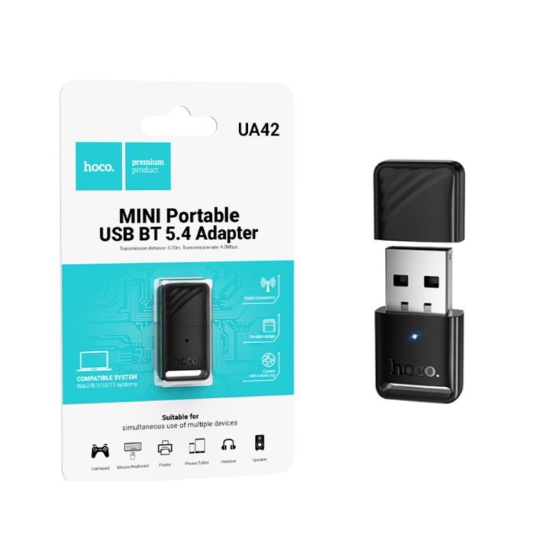 מתאם בלוטוס זעיר  HOCO UA42 Bluetooth 5.3