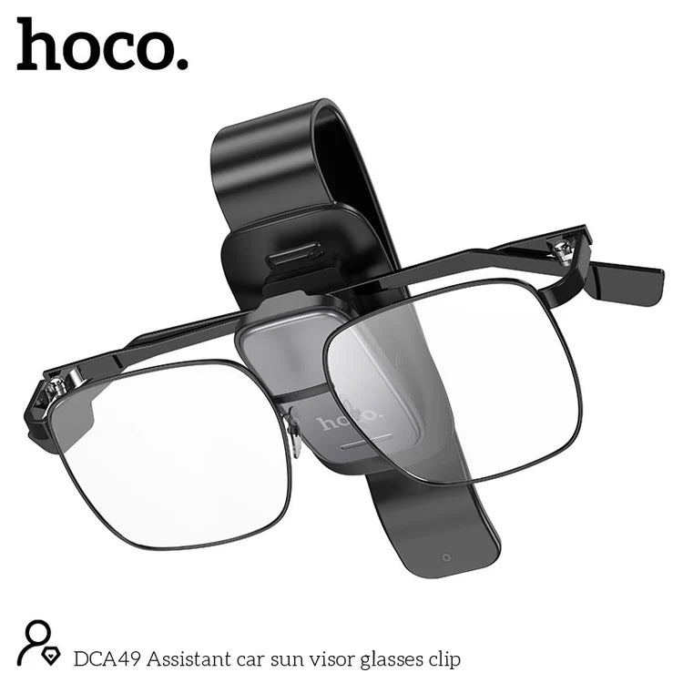 תופסן משקפיים איכותי לרכב HOCO DCA49