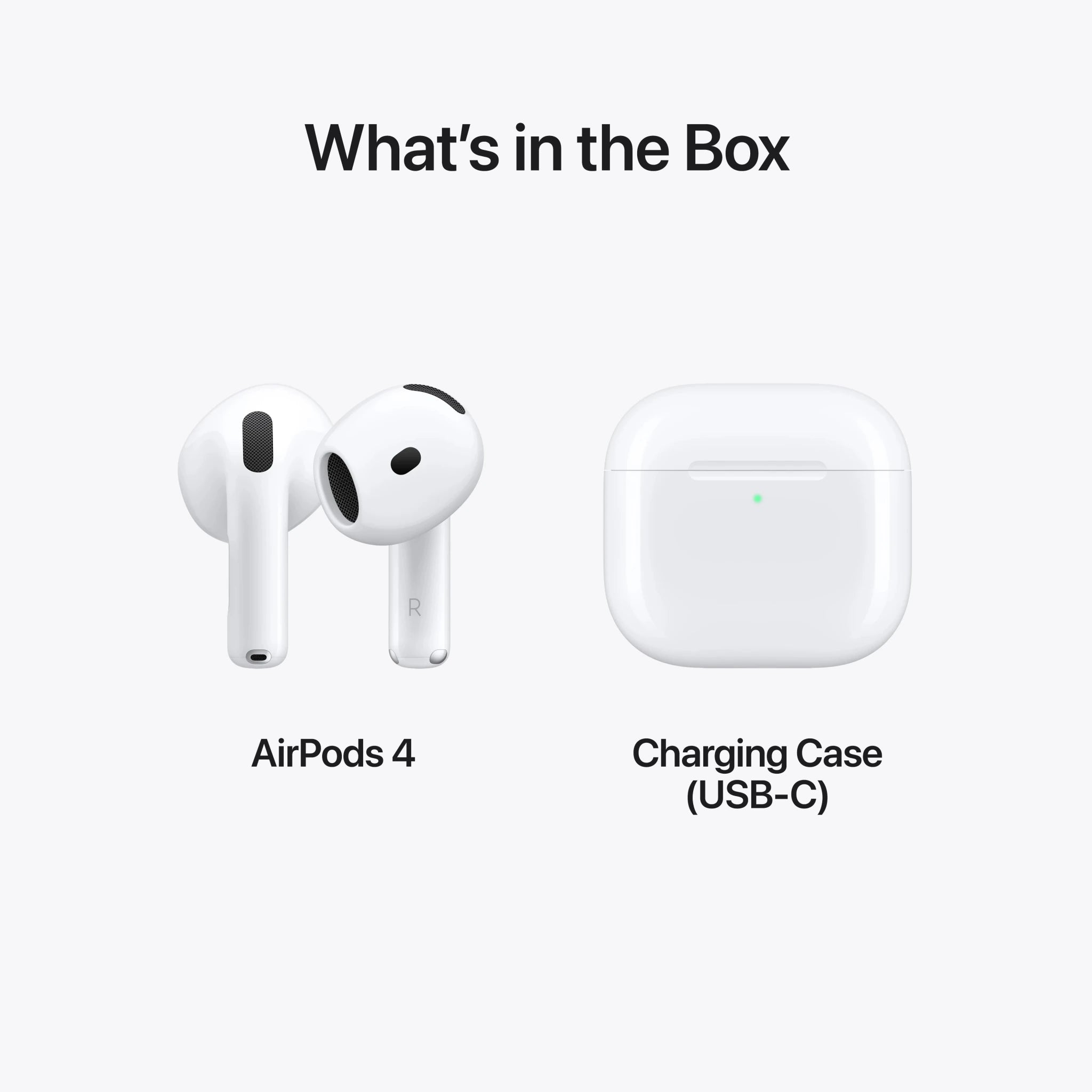 אוזניות Apple AirPods 4 אחריות DCS - hoco - vaod