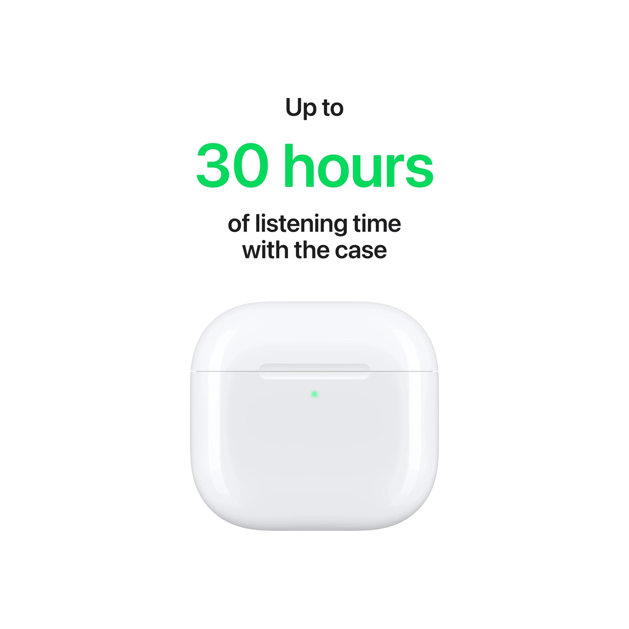 אוזניות Apple AirPods 4 אחריות DCS - hoco - vaod
