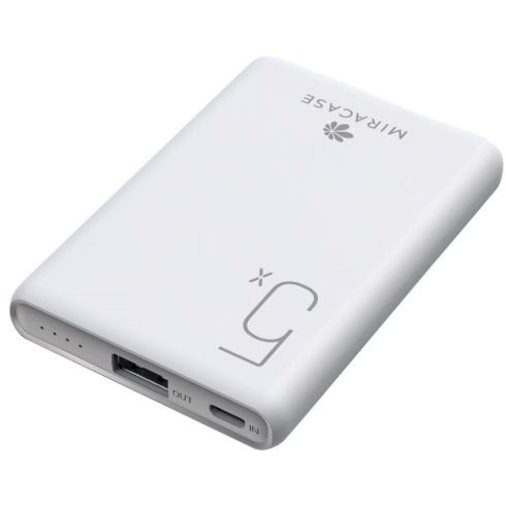 מטען נייד Miracase 5000mAh כולל כבל Type-C בערכה