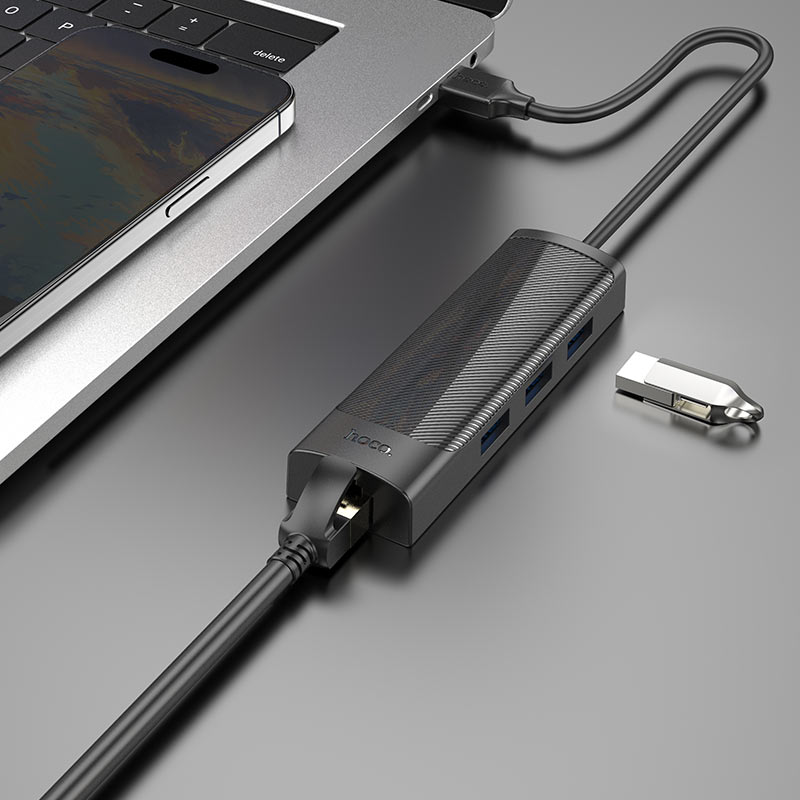 מתאם 4 ב-1 HOCO HB42 USB-A