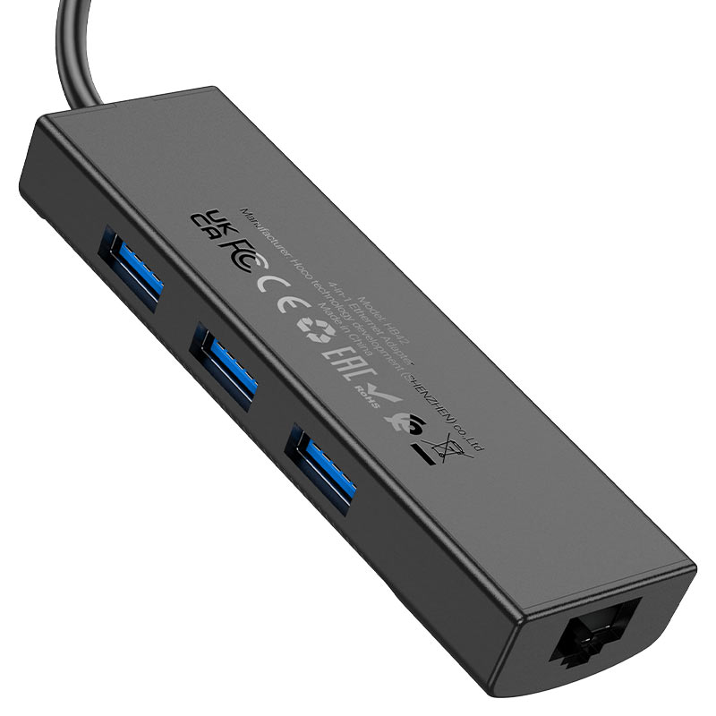 מתאם 4 ב-1 HOCO HB42 USB-A