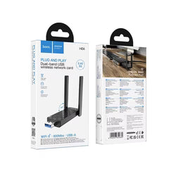 מתאם רשת אלחוטי עוצמתי למחשב HOCO HI34 Wi-Fi USB