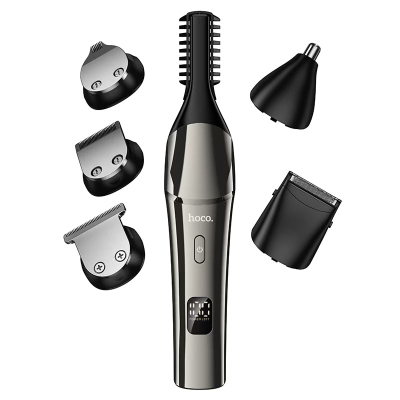 מכונת תספורת וגילוח רב תכליתית עמידה במים IPX6 HOCO HP26