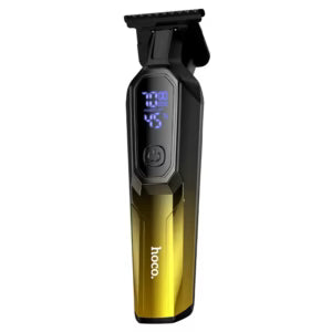 מכונת תספורת מקצועית HOCO HP27 – להב קרמי משולב נירוסטה צג דיגיטלי