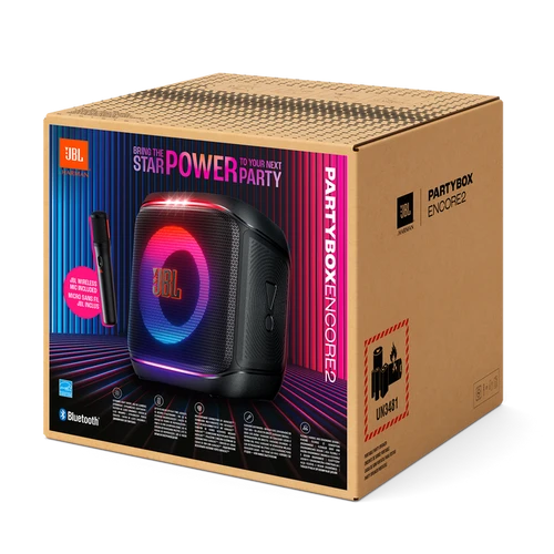 בידורית קריוקי עוצמתית JBL PartyBox Encore 2 - hoco - vaod