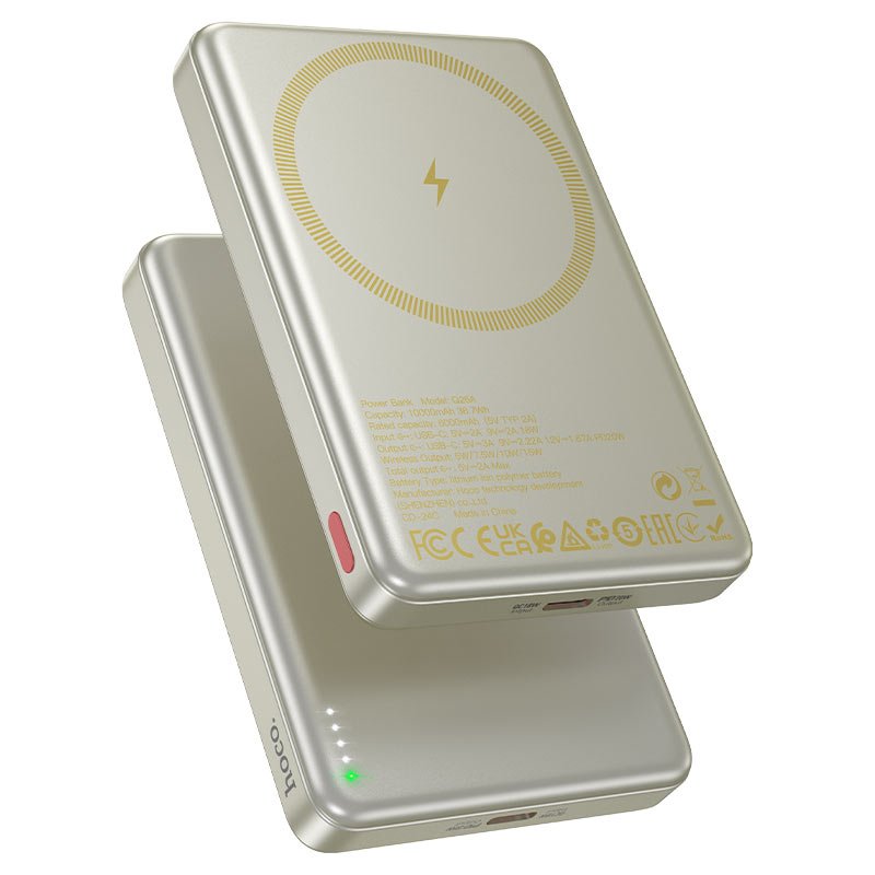 מטען נייד MagSafe HOCO Q26A – קיבולת 10,000mAh טעינה מהירה PD - hoco - vaod