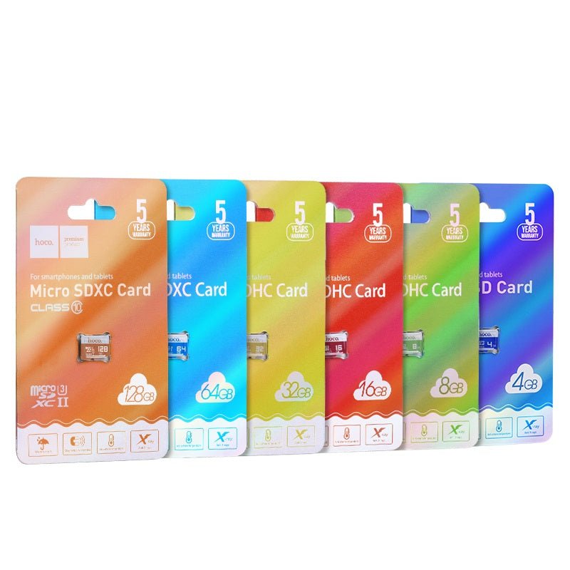 כרטיס זיכרון Micro - SD 64GB Class 10 במהירות גבוהה HOCO - hoco - vaod