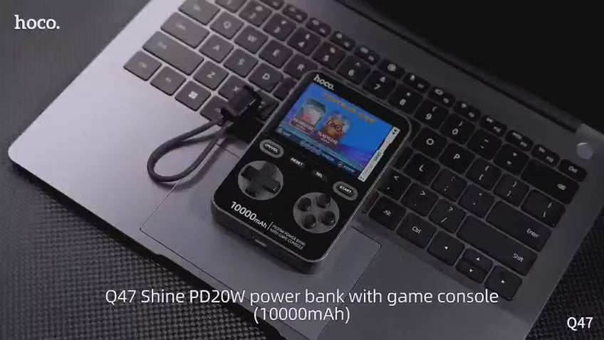 מטען נייד 10,000mAh 20W עם קונסולת משחקים מובנית Hoco Q47