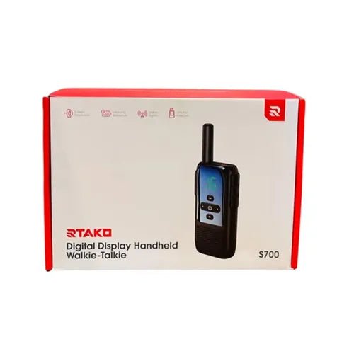 מכשיר קשר מקצועי RTAKO S700 Walkie Talkie - hoco - vaod