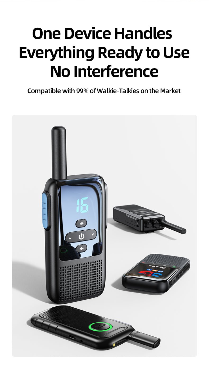 מכשיר קשר מקצועי RTAKO S700 Walkie Talkie - hoco - vaod