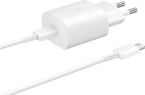 מטען קיר מקורי Samsung 25W Super Fast Charging – ראש מטען + כבל Type-C – יבואן רשמי סאני - hoco-vaod