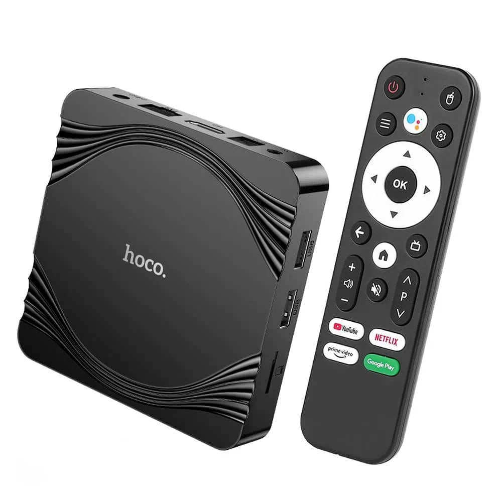 סטרימר Smart TV HOCO DQ10 Plus – איכות 4K Ultra HD Android 13 ו - WiFi דו - פסי - hoco - vaod