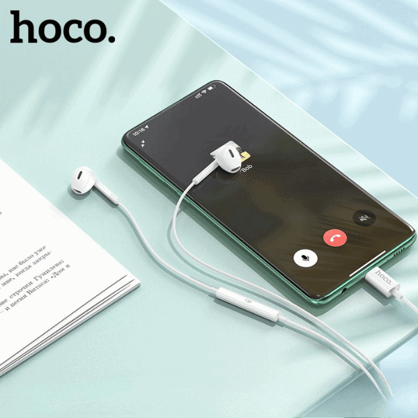 אוזניות Type - C איכותיות HOCO M109 - hoco - vaod