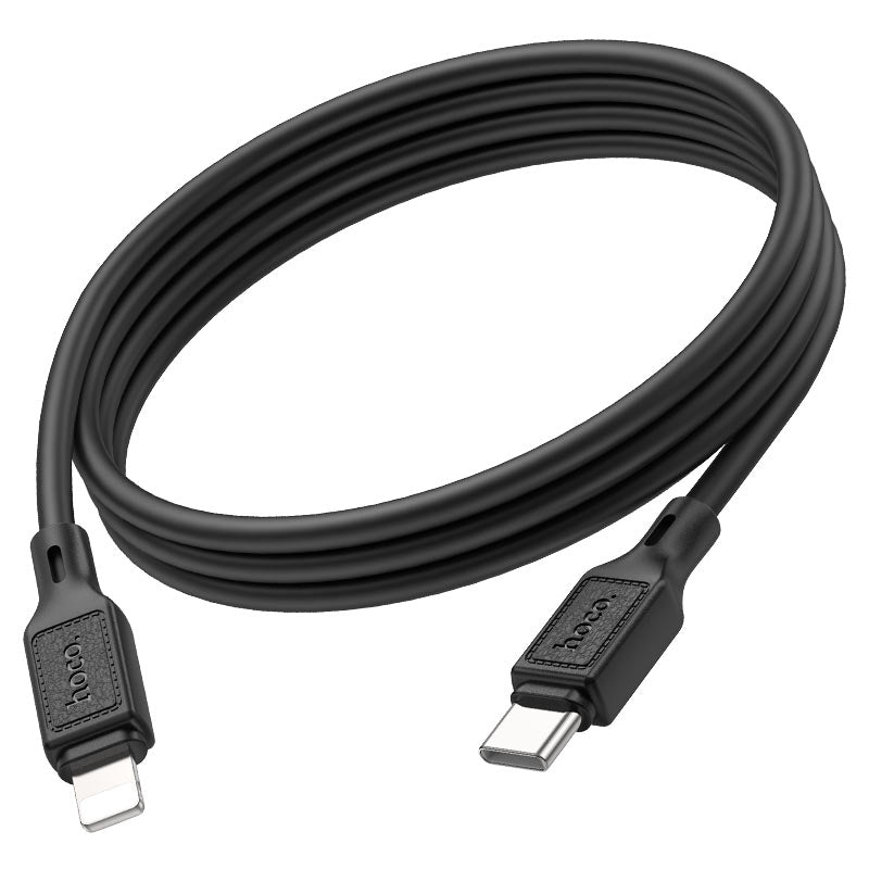 כבל טעינה מהירה Type - C ל - Lightning סיליקון HOCO X90 - hoco - vaod
