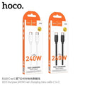כבל טעינה ונתונים מהיר USB - C ל - USB - C עוצמתי HOCO X115 - hoco - vaod
