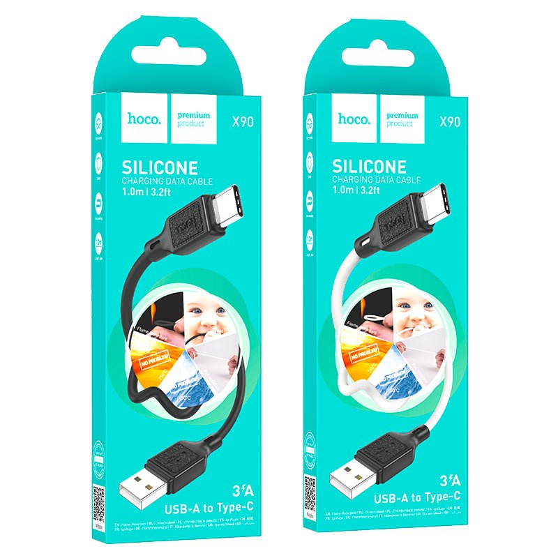 כבל USB ל - Type - C סיליקון HOCO X90 - hoco - vaod